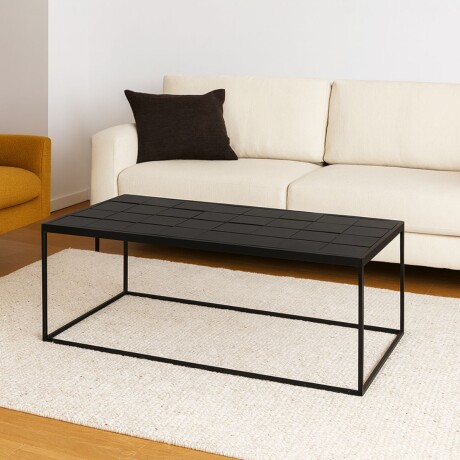Mesa de centro GLAZED Negro - UNICO