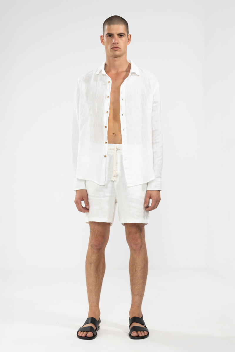 PREMIUM LINEN SHORTS Casapueblo
