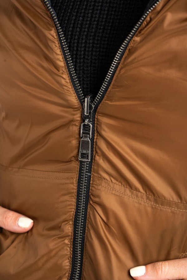 Campera Reversible Negro