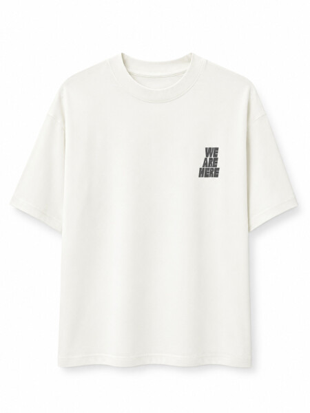 REMERA OKAPI OFF WHITE
