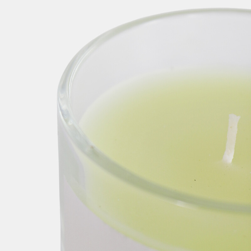 VELA AROMATICA EN POTE DE VIDRIO JAZMIN Unica