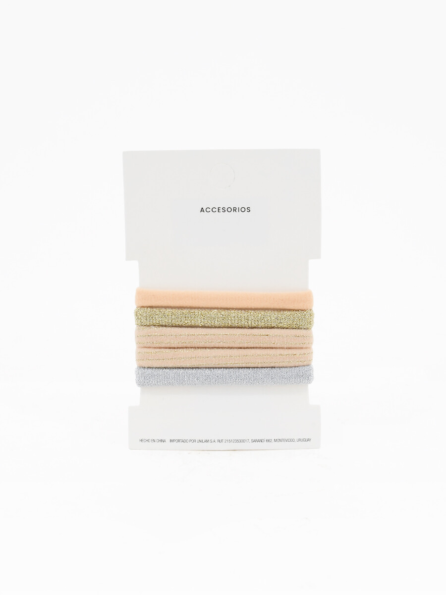 COLEROS PACK X5 - SALMON 