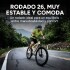 Bicicleta Kajla Montaña Mtb Rod 26 Frenos De Disco 21 Veloc Color Blanco