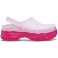 Crocs Classic Stacked Clog Rosado
