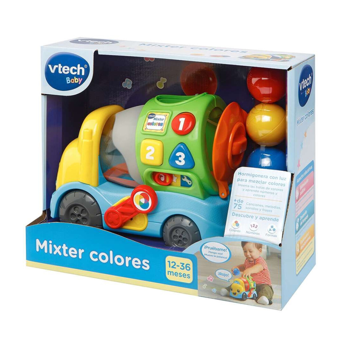 Camión Didáctico Vtech Mixter Colores - 001 