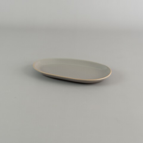 Plato oval 20 x 13 cm Skylarke Grey Plato oval 20 x 13 cm Skylarke Grey