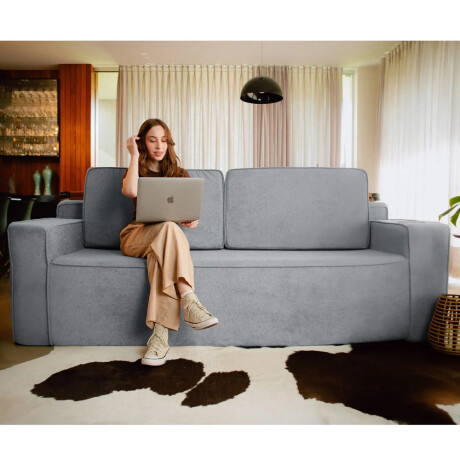 Sofá sillón en caja GRIS