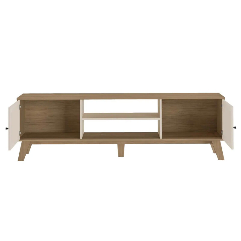 Rack de living Mdf Charlotte Nat/off N/A