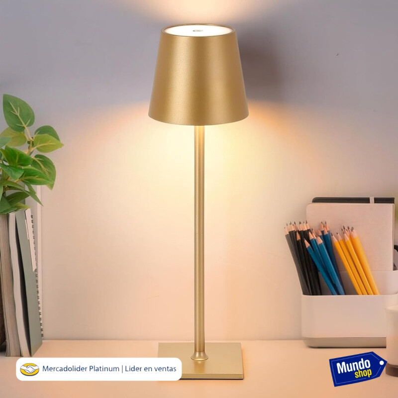 Lampara Portatil Led Inalambrica Recargable Bolonia Amarillo