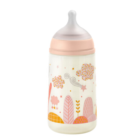 Mamadera Suavinex Pro 3-6 Meses Flujo M Salmón 270ml Mamadera Suavinex Pro 3-6 Meses Flujo M Salmón 270ml