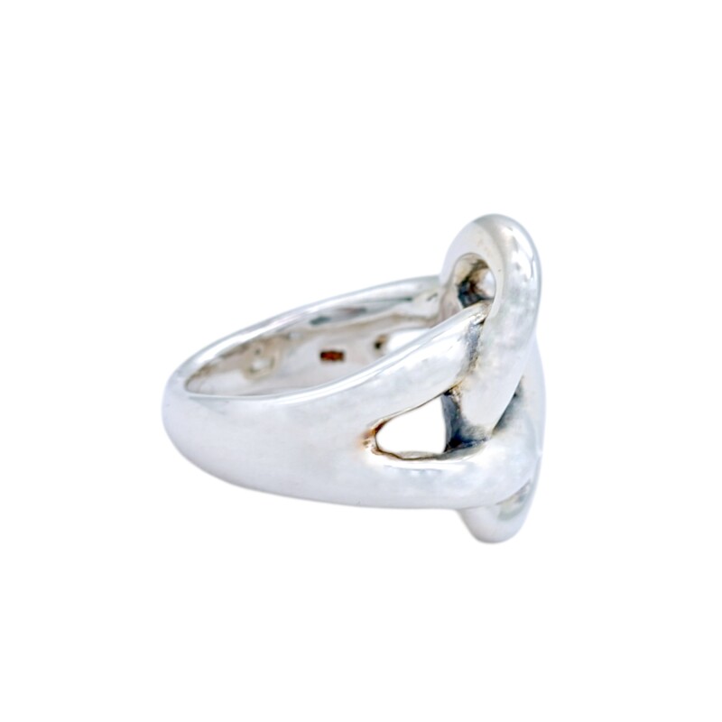 Anillo Nudo-Plata 925 Inflada-Sin Piedra-AN3039 sinpiedra