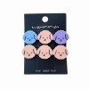 Broches Infantiles x2 Wanna Mix Color