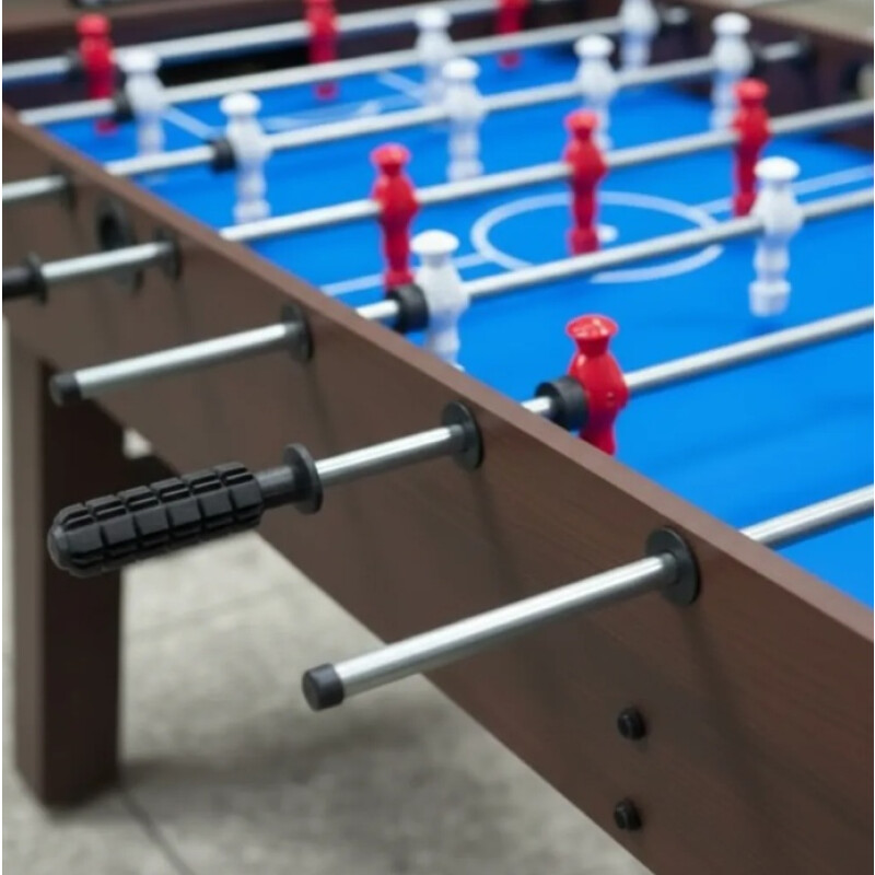 Futbolito Metegol De Madera C/accesorios Resistente Semipro Marrón