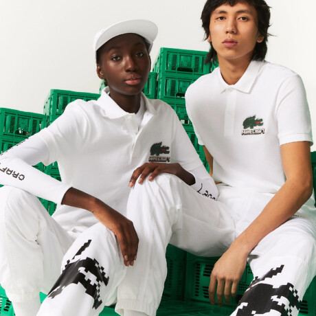 REMERA LACOSTE X MINECRAFT - White — Zooko