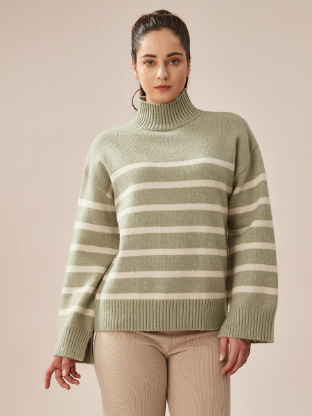 POLERA CARME GRIS MELANGE M