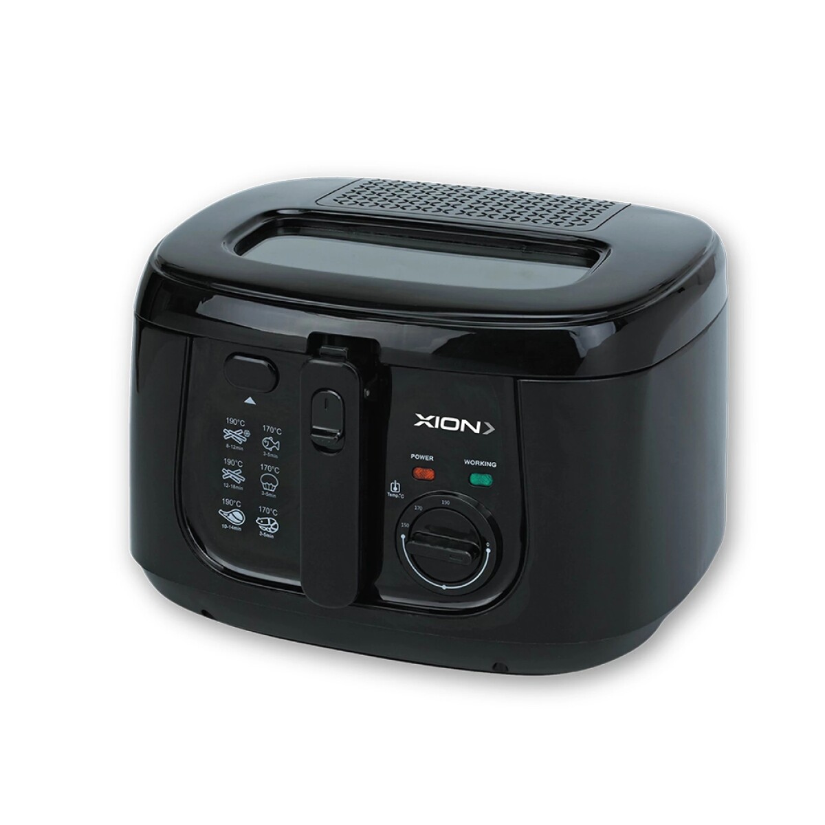 Freidora Eléctrica Xion XI-FR90 2.5L 220V Negra 