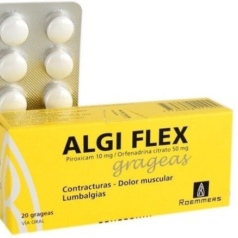 Algi Flex 10 mg 20 Comprimidos Algi Flex 10 mg 20 Comprimidos