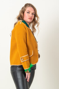 CHAQUETA TIARA Mostaza