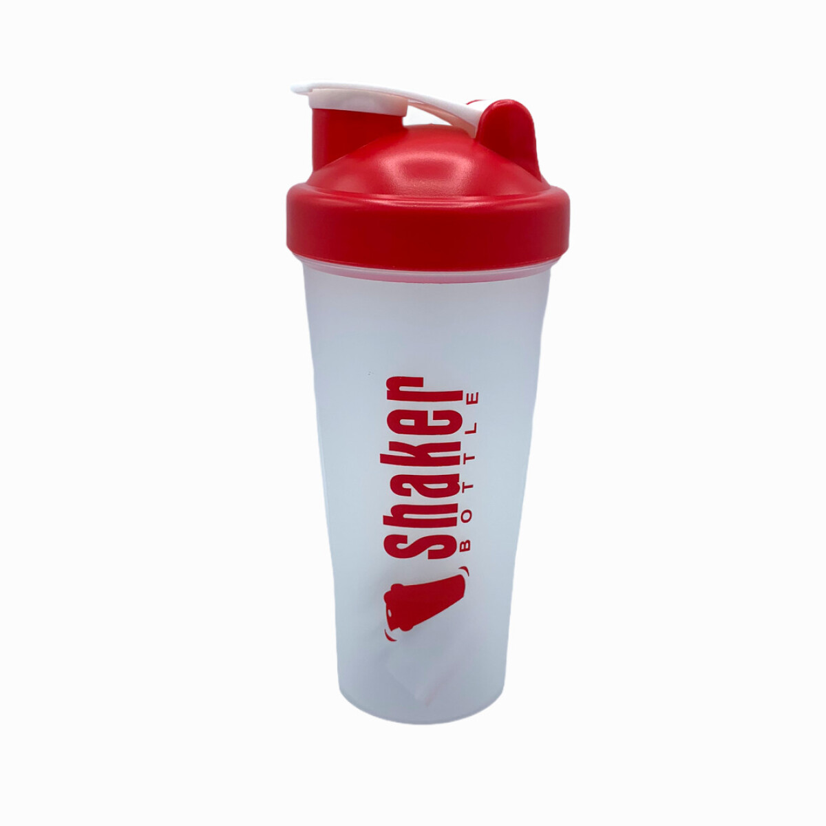Vaso Mezclador De Proteinas Shaker 600 ml - Rojo 