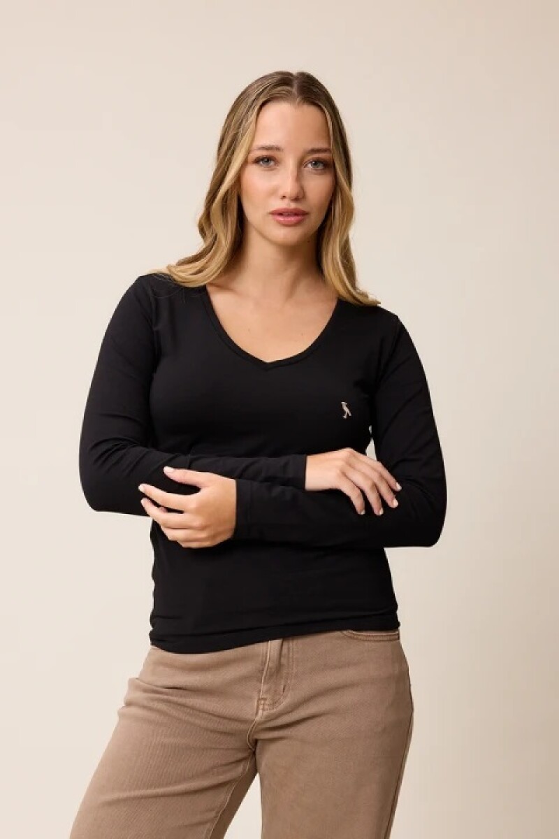 T-SHIRT POLANCO NOAN - NEGRO 