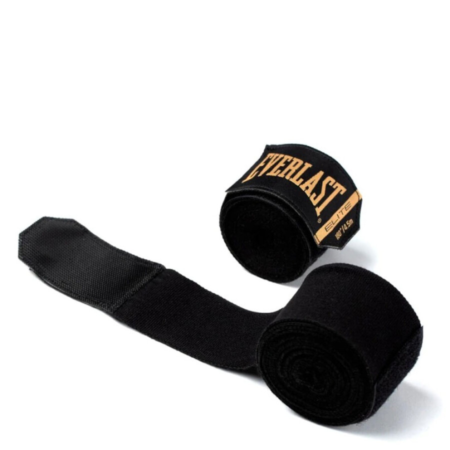 Venda Everlast s de Boxeo Negro - Dorado