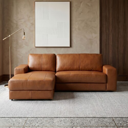 Sillón 3 cuerpos con Chaise - Como Camel Derecho
