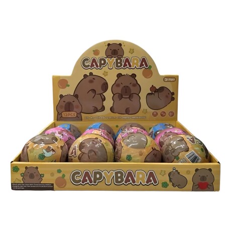 Muñeco Capibara Sorpresa Bola Misteriosa 001