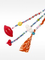 Llavero Con Charm Multicolor multicolor