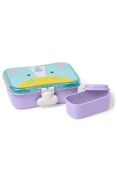 Tupper lonchera 2 en 1 diseño unicornio Tupper lonchera 2 en 1 diseño unicornio