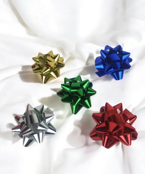 Cocarda metalizada 5 cm. - COLOR SURTIDO LISO Cocarda metalizada 5 cm. - COLOR SURTIDO LISO