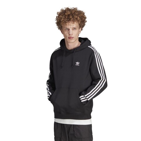 3-Stripes Hoody - Hombre Black