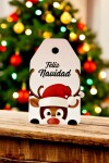 Tag colgante navidad 5x8,5 cm DISEÑO 5