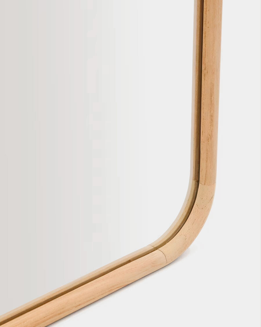 Espejo Milsa de madera de teca 54 x 154 cm FSC 100% Espejo Milsa de madera de teca 54 x 154 cm FSC 100%