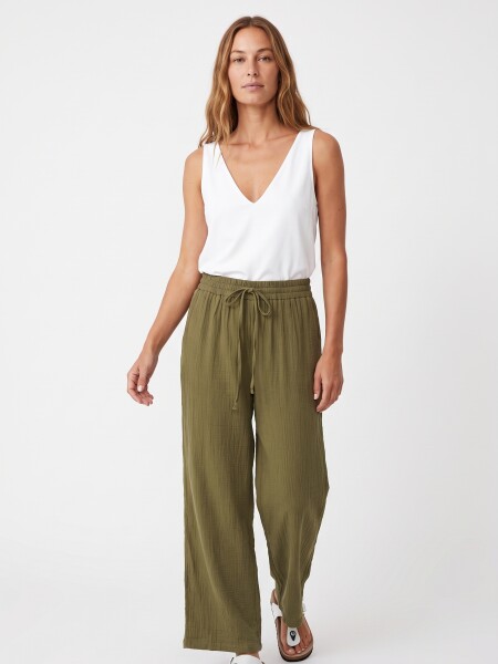 PANTALON JESOFA OLIVA