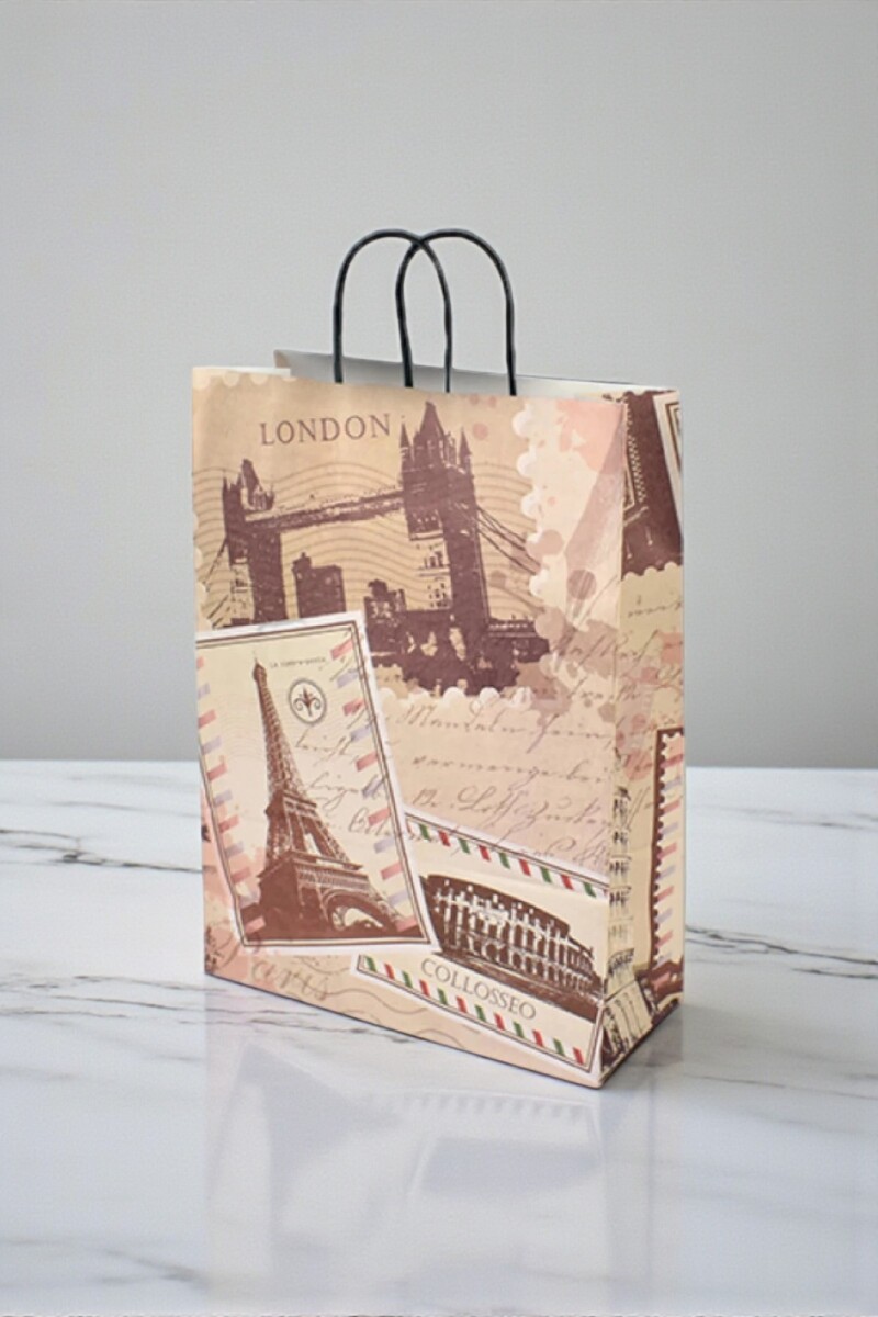 Bolsa fantasia luna 30x12x41 cm. - CIUDADES 