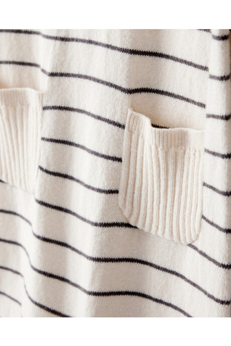 Monito de algodón, diseño a rayas Monito de algodón, diseño a rayas