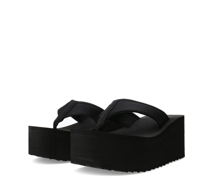Sandalias de Mujer Miss Carol Tropicana Negro