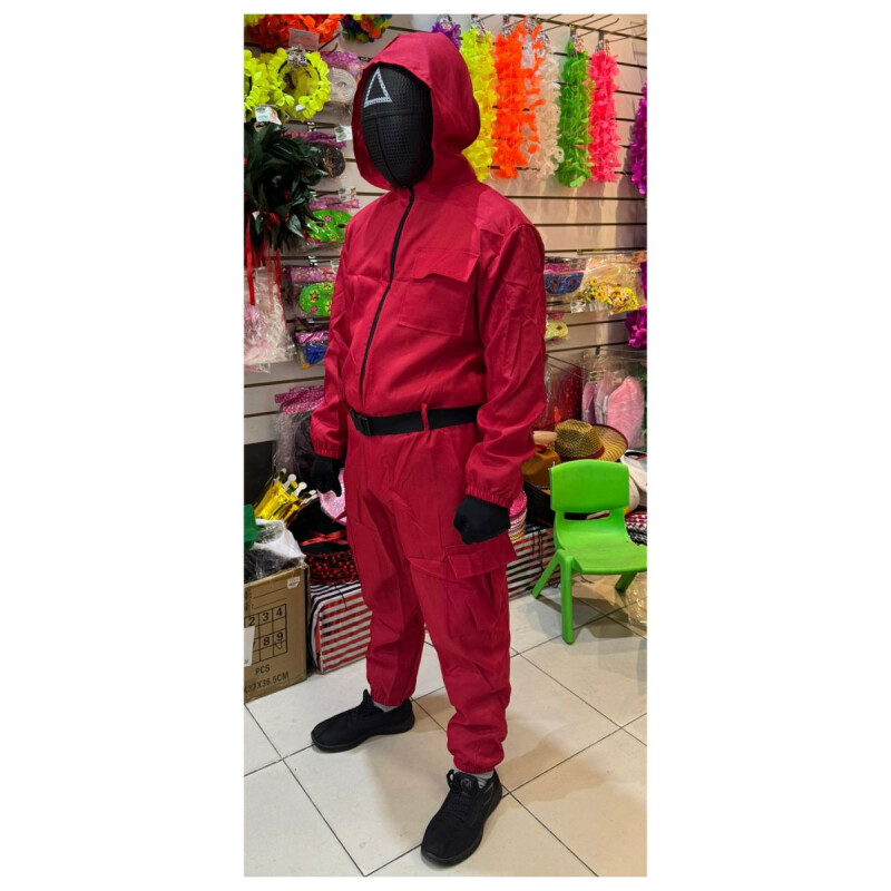 Disfraz Adulto Overol Rojo Disfraz Adulto Overol Rojo