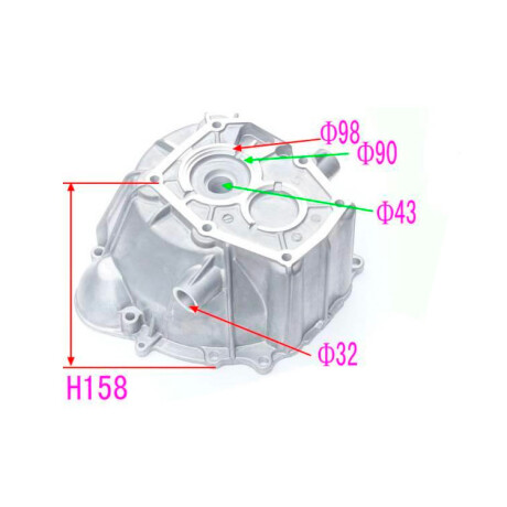 CAJA DE CAMBIOS PARTES JAC CARCASA 2.8D - CAJA DE CAMBIOS PARTES JAC CARCASA 2.8D -