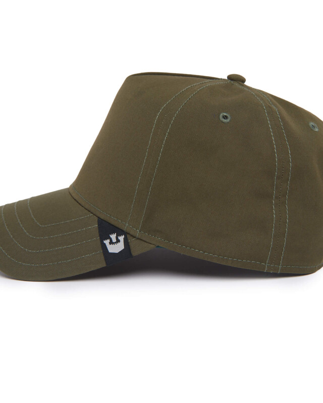 Gorra Goorin Bros Cerrada - Negra Clasica Verde