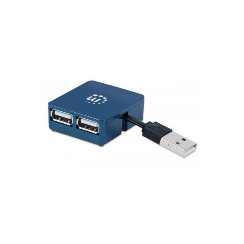 Hub Manhattan USB 2.0 4 en 1 USB 2.0 Hub Manhattan USB 2.0 4 en 1 USB 2.0