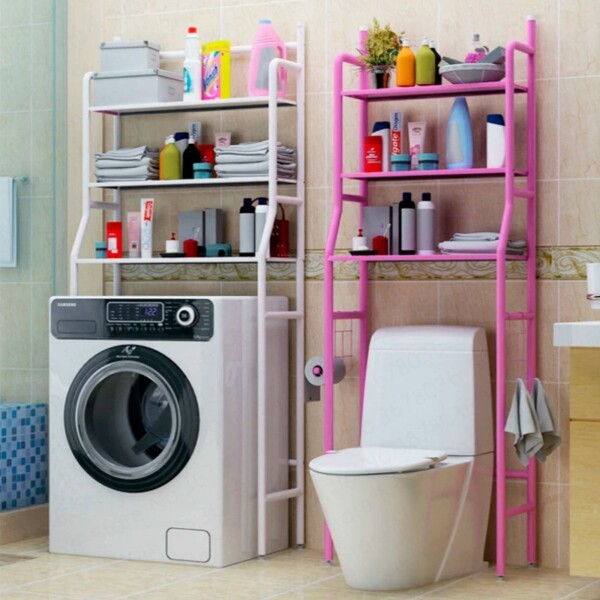 Mueble Organizador Estantes Sobre Lavarropas Metal Baño Mueble Organizador Estantes Sobre Lavarropas Metal Baño
