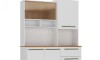 Kit Absoluto de Cocina - 5 puertas 3 cajones Blanco/Cinamomo