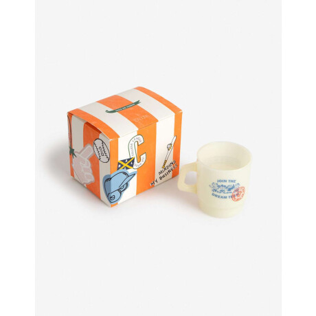 Taza De Vidrio Ilustrada Combinacion Bicolor