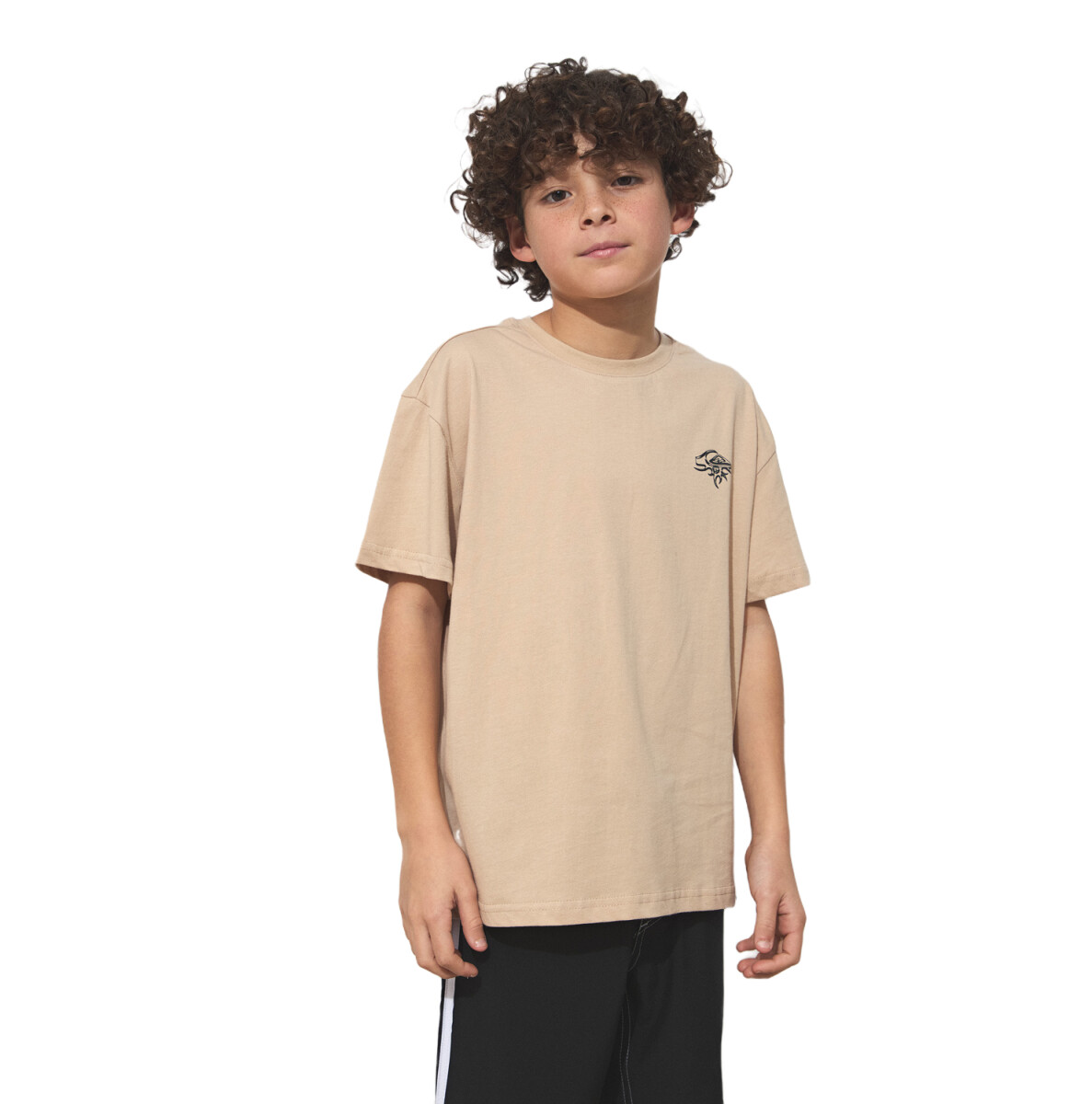 Remera Quiksilver Earth Niño - Beige 