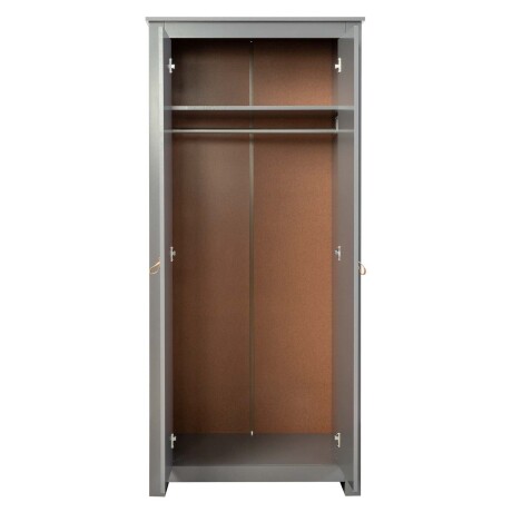 PLACARD 2 PUERTAS MDF-Y-MDP GRIS KIDS MORTON