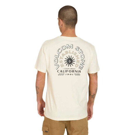 Remera Volcom Lad Stone Beige