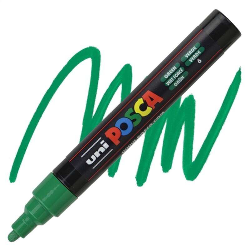Marcador Uni Posca 2,5Mm Verde #MARCADOR UNI POSCA 2,5MM VERDE