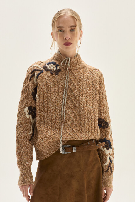 Sweater Heather Camel