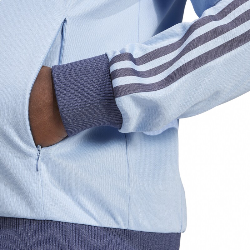 adidas CAMPERA DEPORTIVA ANIVERSARIO 50 AÑOS CELESTE
